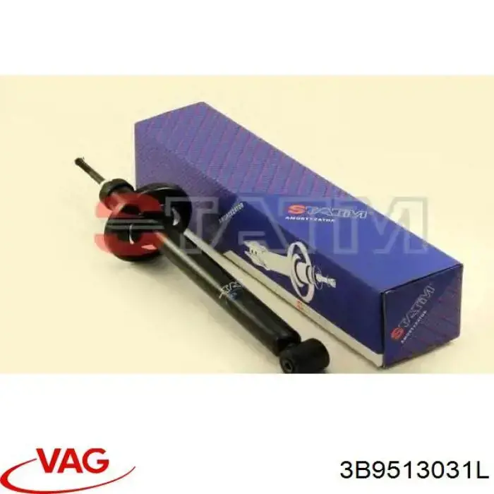 Amortiguador trasero 3B9513031K VAG
