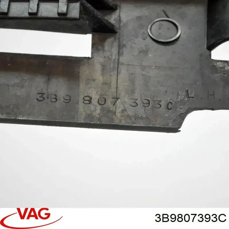 Comprar 3B9807393C VAG Soporte de parachoques trasero izquierdo