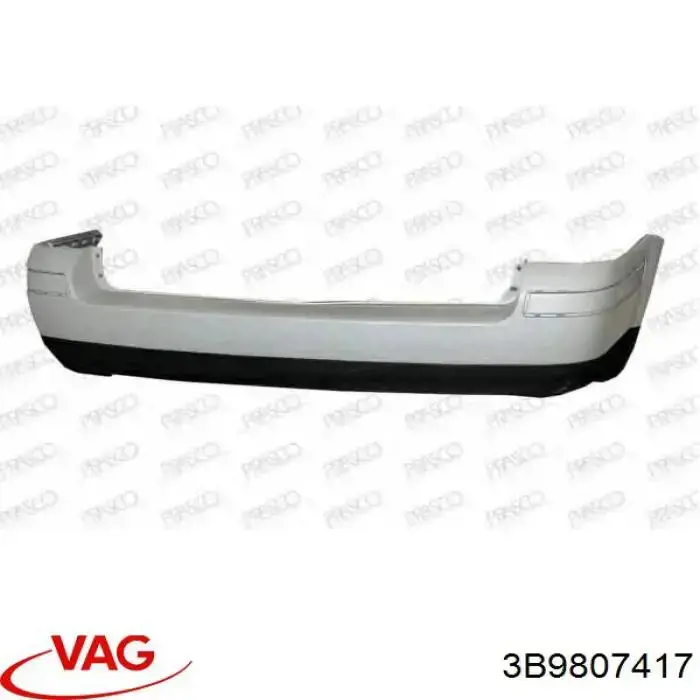 Paragolpes VAG 3B9807417 precio, desde 156,38 EUR