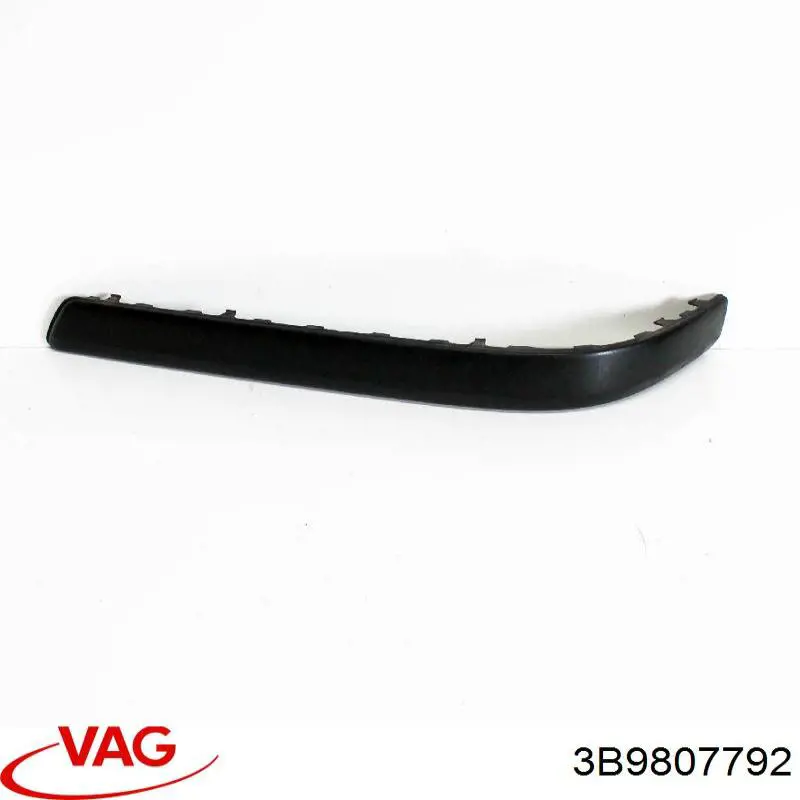 VG0521273 Prasco moldura de parachoques trasero derecho