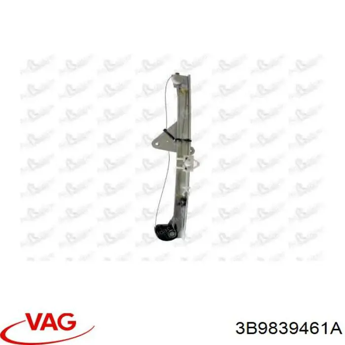 Mecanismo de elevalunas de la puerta trasera izquierda VAG 3B9839461A precio, desde 38,98 EUR
