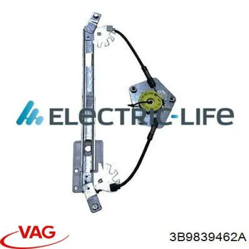 Comprar 3B9839462 VAG Mecanismo de elevalunas de la puerta trasera derecha