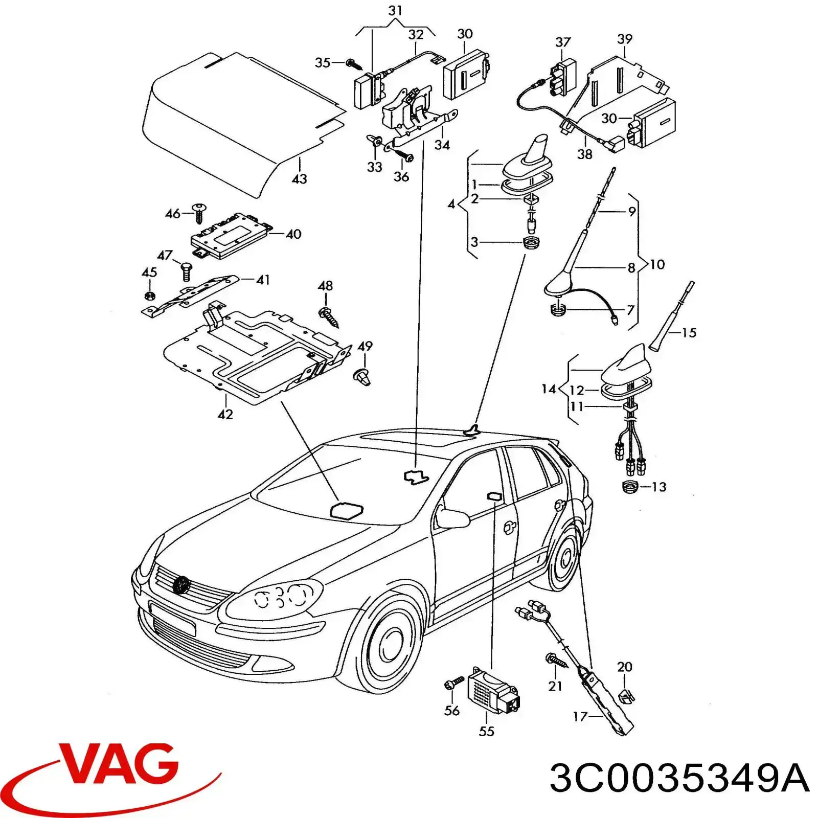  VAG 3C0035349A