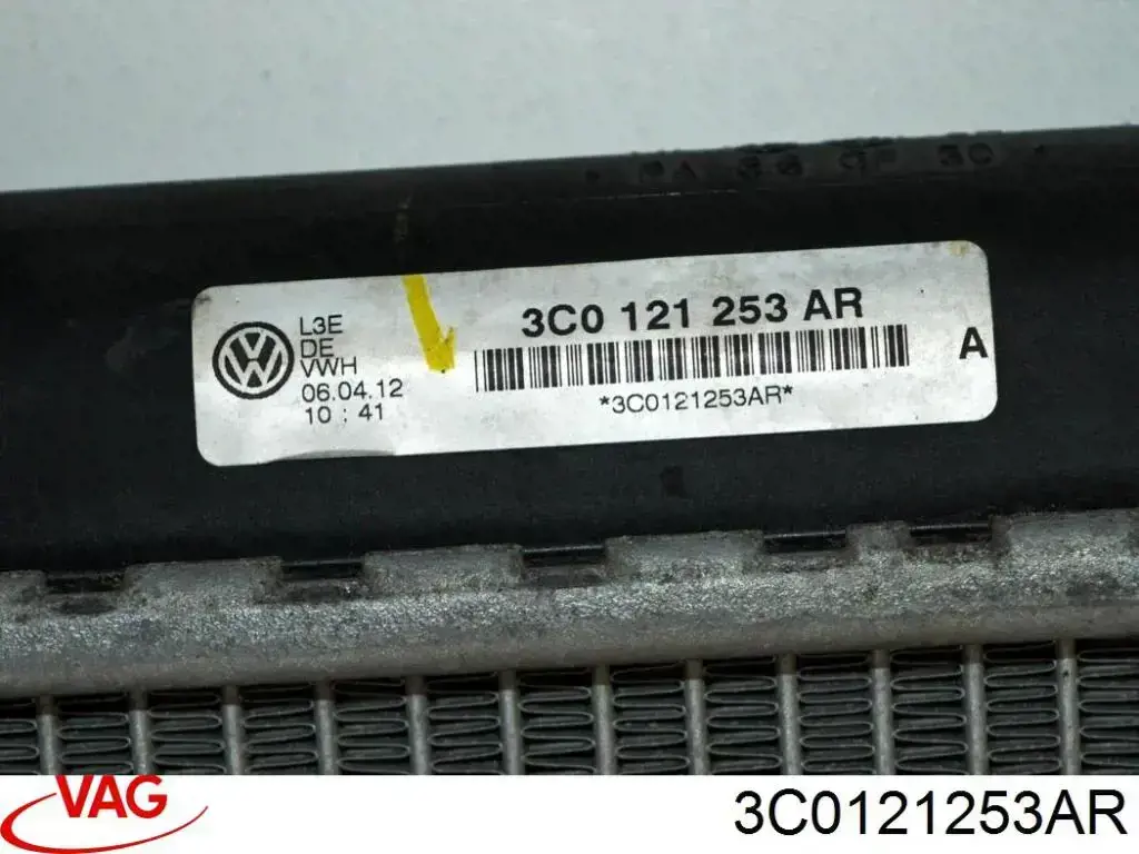 Radiador 3C0121253AR VAG