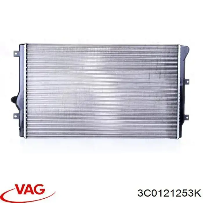 Radiador de água VAG 3C0121253K