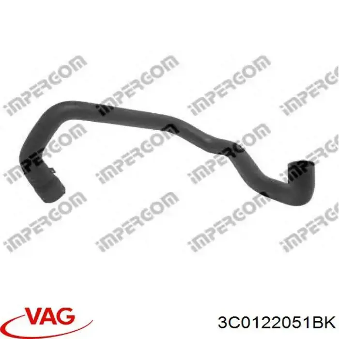 Comprar 3C0122051BK VAG Manguera inferior del radiador