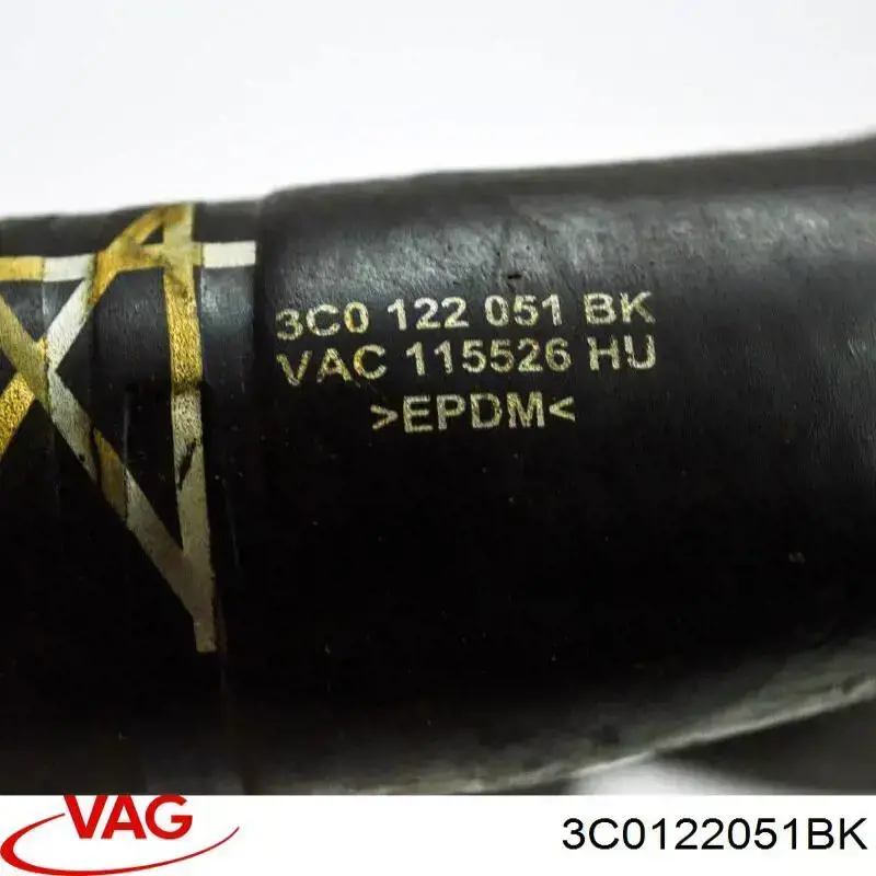 Manguera inferior del radiador 3C0122051BK VAG