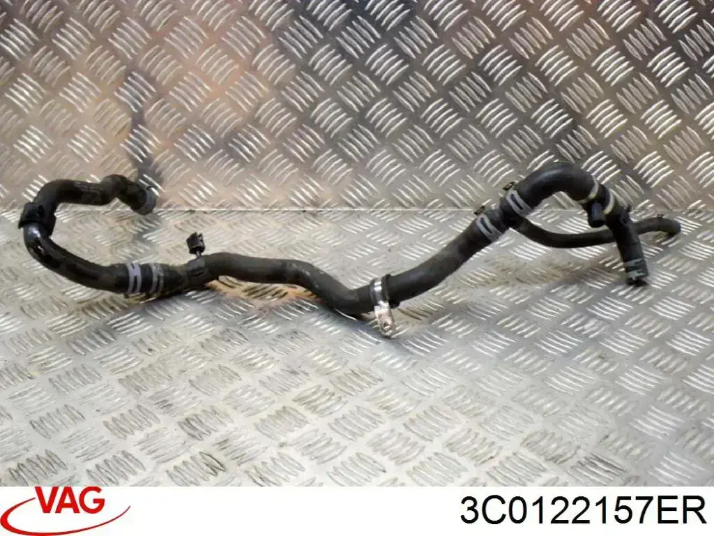 Manguera de radiador arriba VAG 3C0122157ER