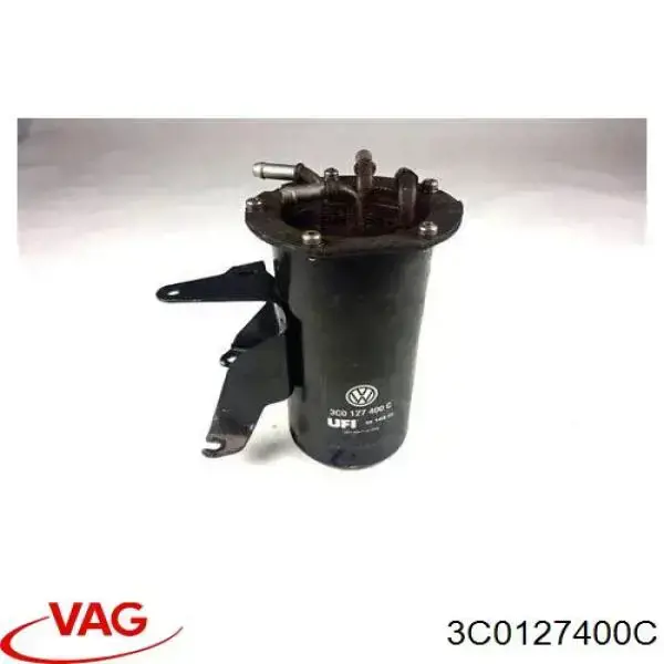 Caja, filtro de combustible VAG 3C0127400C