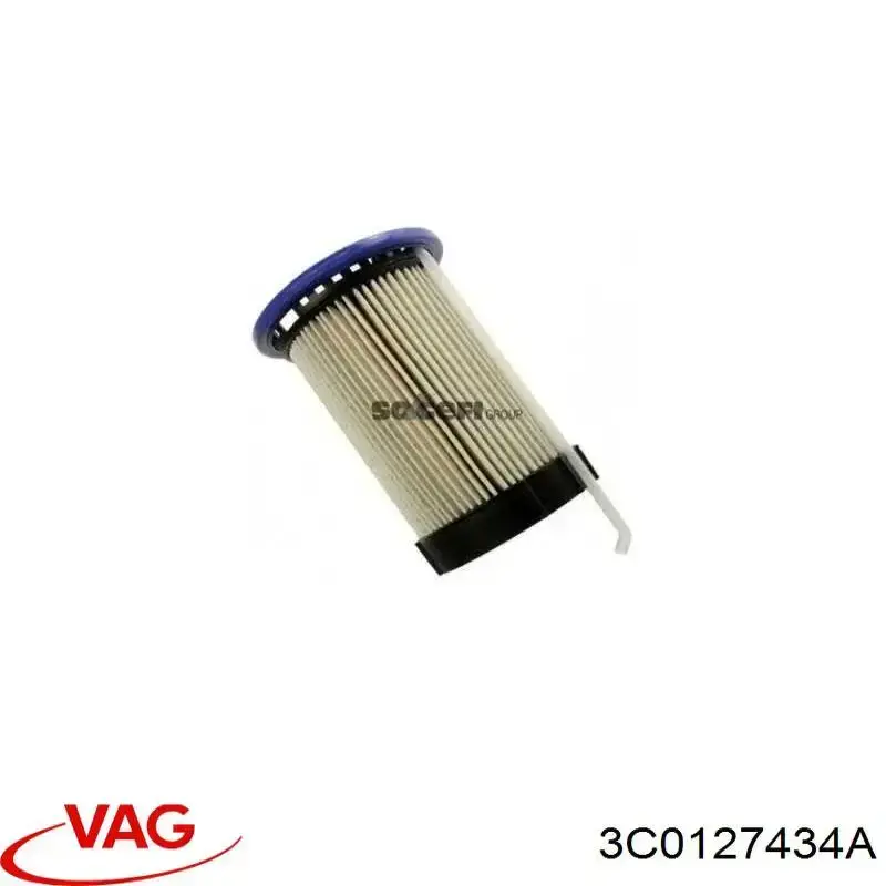 Filtro combustible Volkswagen Tiguan 1 5N1, 5N2