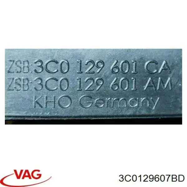 3C0129607BD VAG caja del filtro de aire