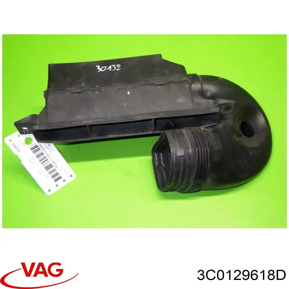 3C0129618D VAG Tubo flexible de aspiración, filtro de aire