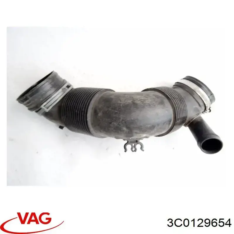 Manguito de aire del medidor de masa de aire 3C0129654 VAG