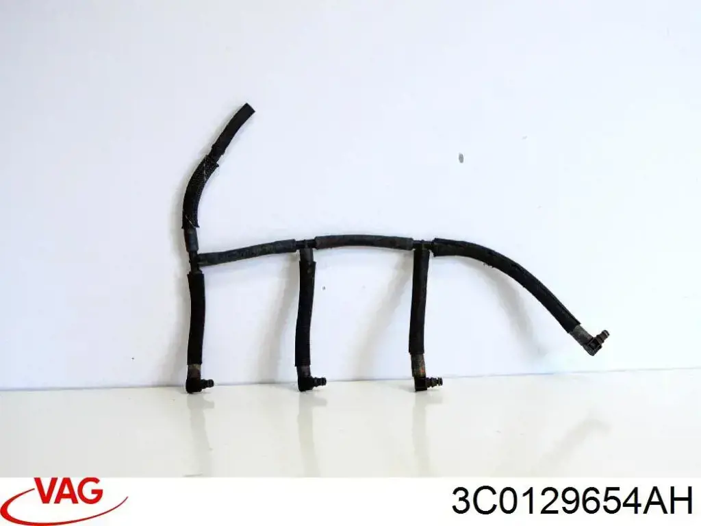 Conducto de aire, salida del filtro de aire 3C0129654AH VAG