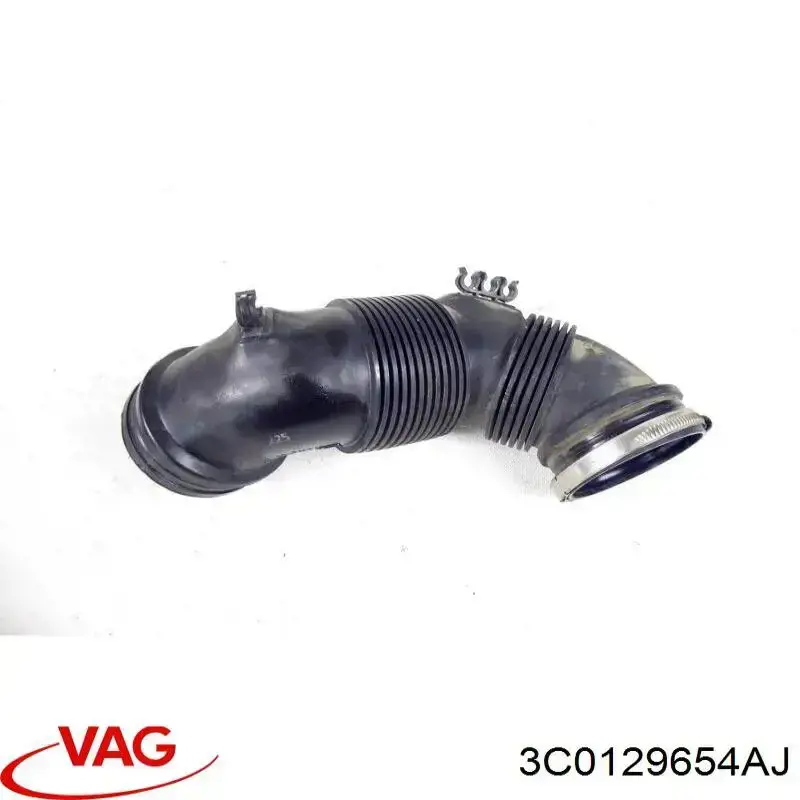 3C0129654AJ VAG tubo flexible de aspiración, salida del filtro de aire