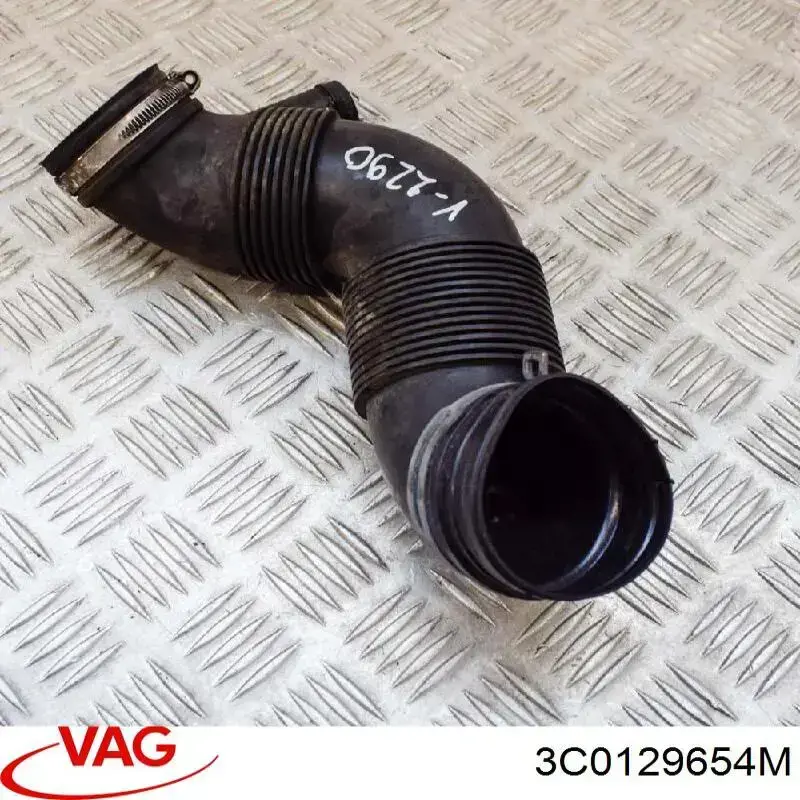 3C0129654M VAG Conducto de aire, salida del filtro de aire