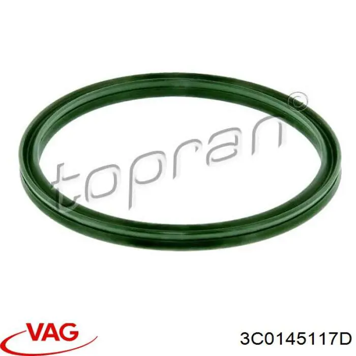 Junta tórica del tubo del intercooler 3C0145117D VAG