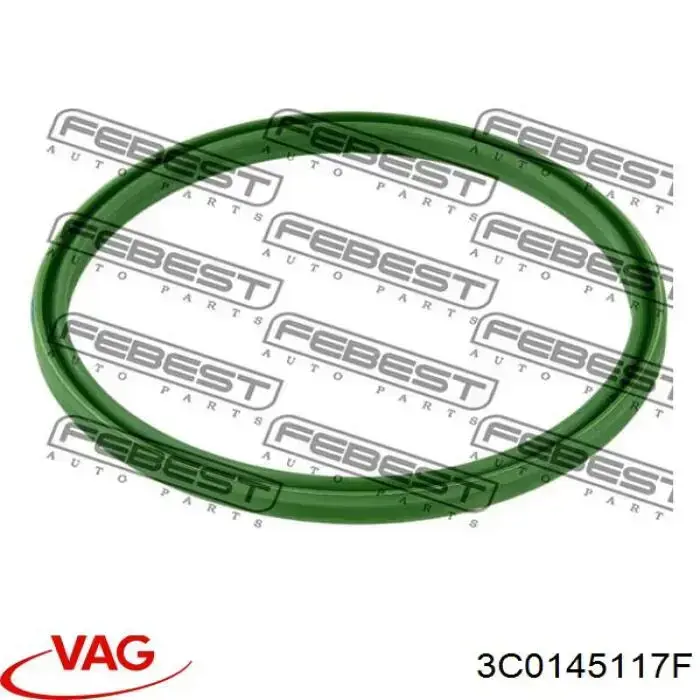 3C0145117F VAG Junta (anillo) de la manguera de retorno de refrigeración de la turbina