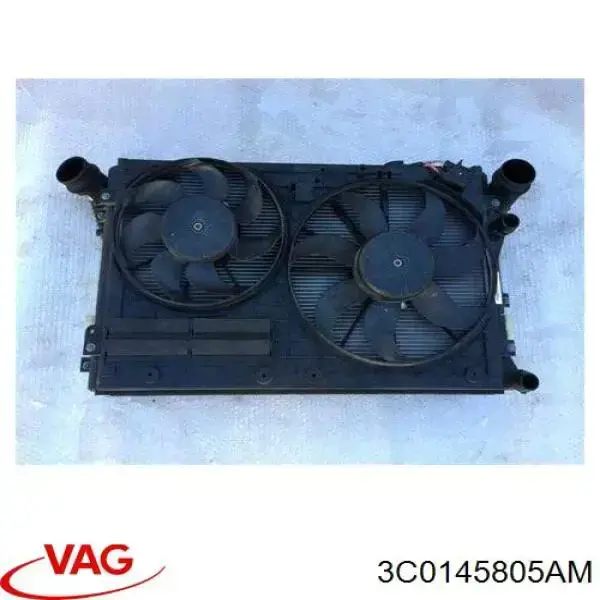 3C0145805AM VAG Radiador de intercooler