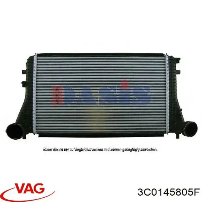 3C0145805F VAG intercooler