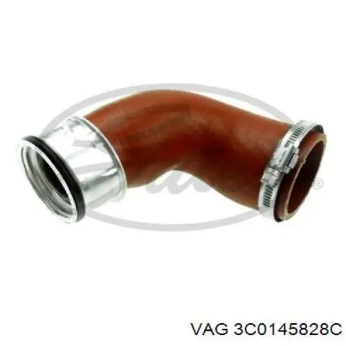 Tubo de salida de aire del turbocompresor 3C0145828C VAG