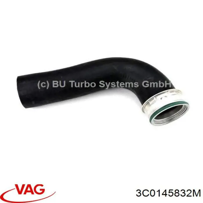 3C0145832M VAG tubo flexible de aire de sobrealimentación izquierdo