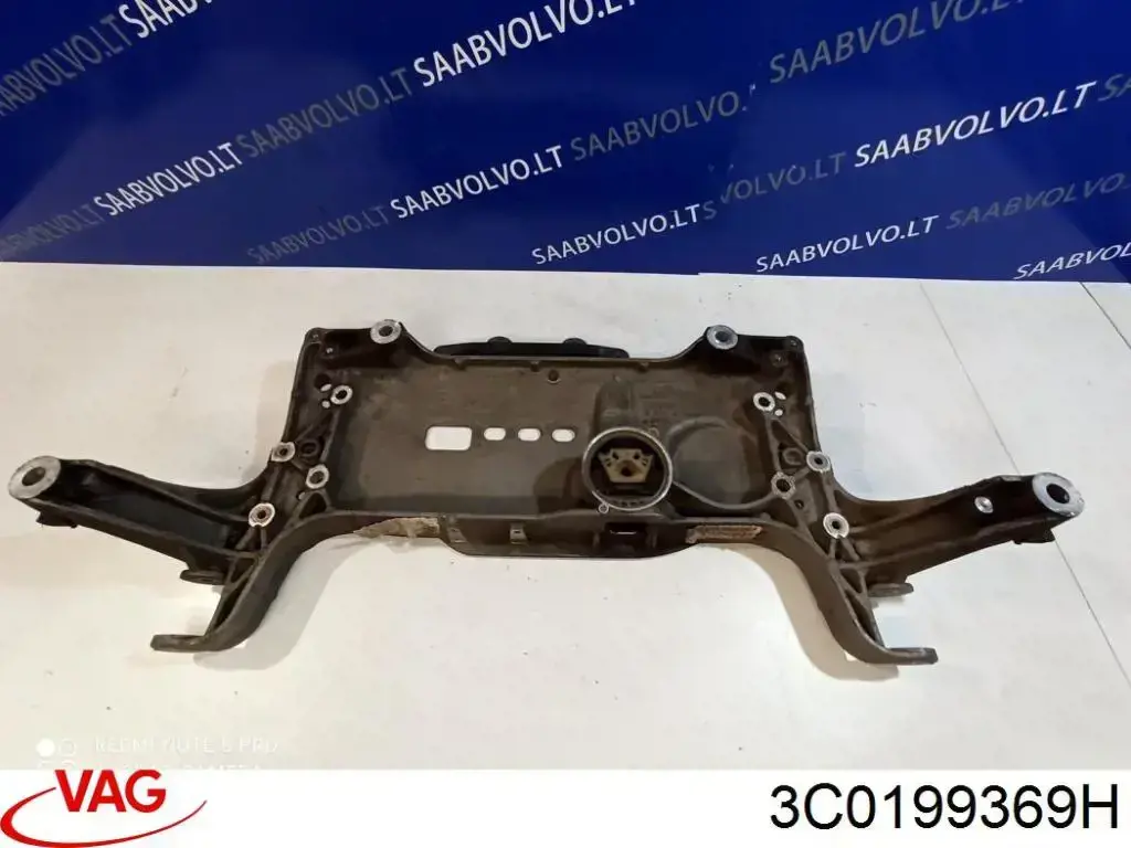 Puente delantero 3C0199369H VAG