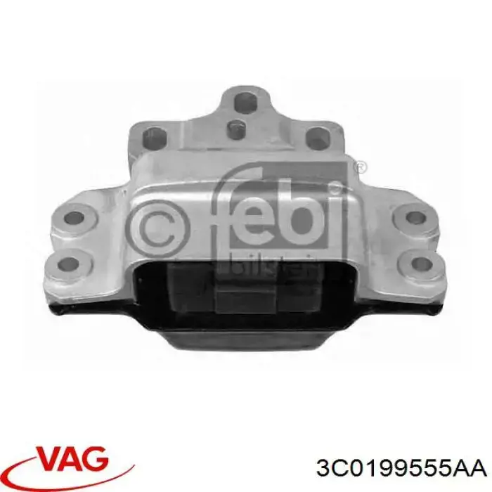 3C0199555AA VAG soporte motor izquierdo
