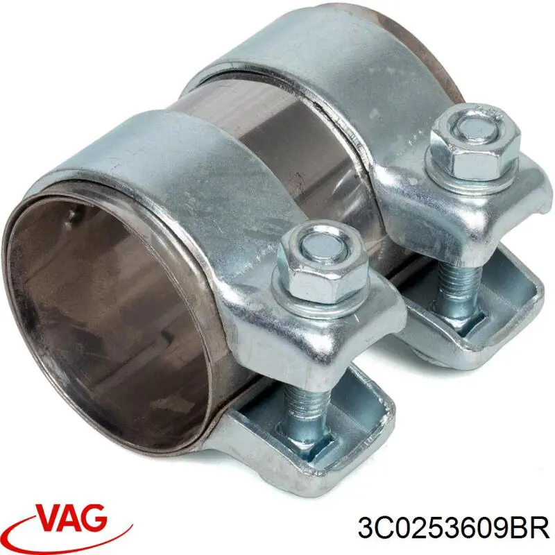 25104 VAG Silenciador trasero