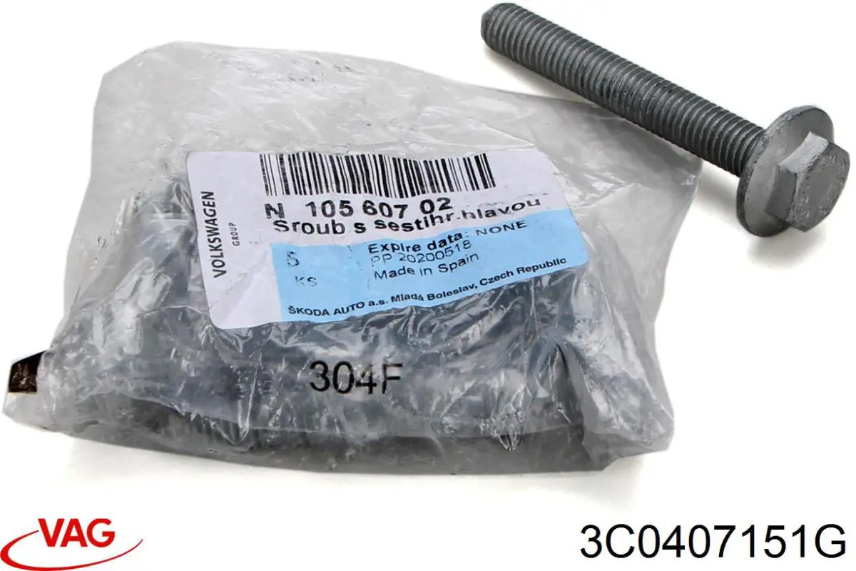3C0407151G VAG Brazo inferior izquierdo/derecho de suspensión delantera