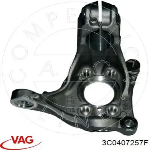 Mangueta delantera izquierda VAG 3C0407257F precio, desde 71,61 EUR