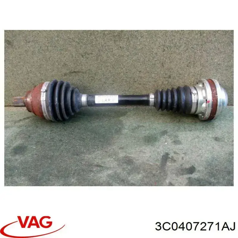 Semieje delantero izquierdo VAG 3C0407271AJ precio, desde 94,40 EUR