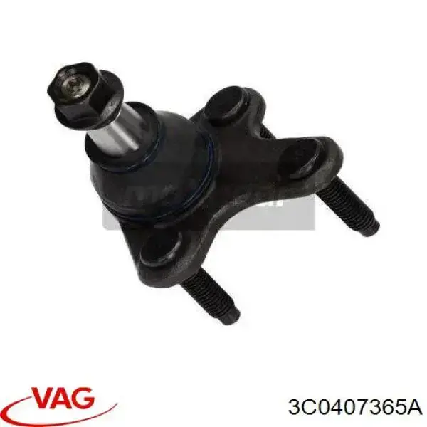 3C0407365A VAG Rótula de suspensión inferior izquierda