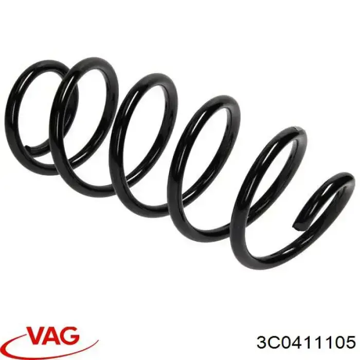 Muelle delantero VAG 3C0411105 precio, desde 41,01 EUR