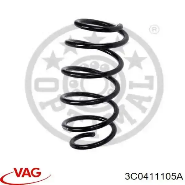 Comprar 3C0411105A VAG Muelle delantero