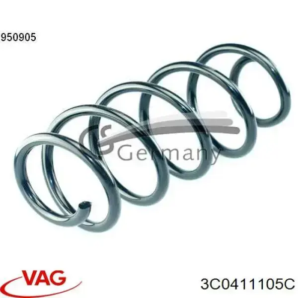 Comprar 3C0411105C VAG Muelle delantero