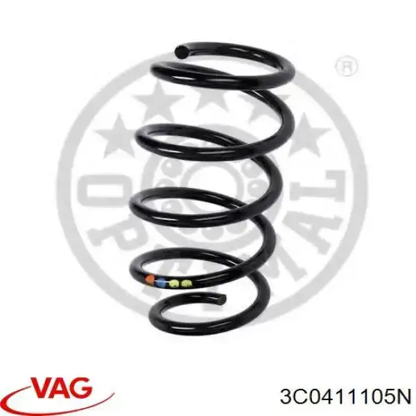 Muelle delantero VAG 3C0411105N precio, desde 52,16 EUR