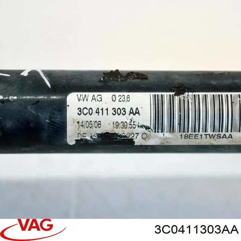 Estabilizador delantero VAG 3C0411303AA precio, desde 103,09 EUR