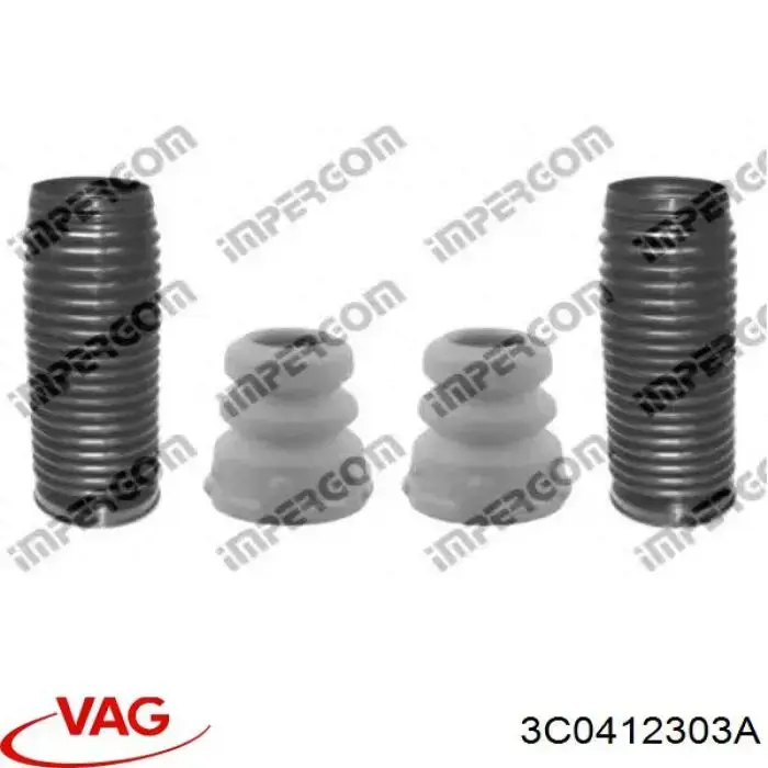 Tope de amortiguador delantero VAG 3C0412303A precio, desde 4,96 EUR
