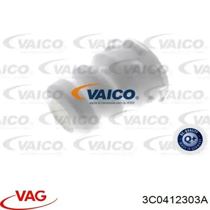 Comprar 3C0412303A VAG Tope de amortiguador delantero