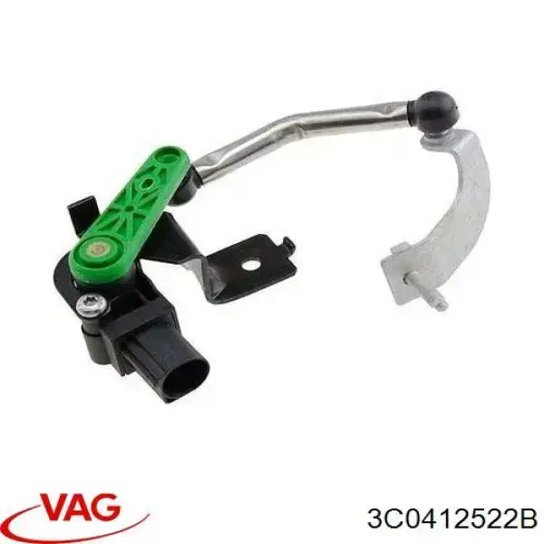Comprar 3C0412522B VAG Sensor de nivel de carrocería delantero derecho