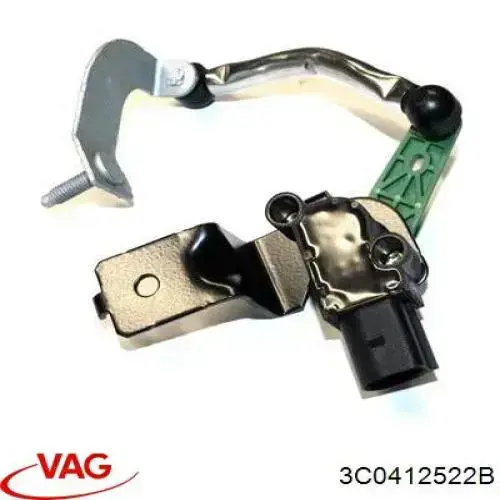 Sensor de nivel de carrocería delantero derecho 3C0412522B VAG