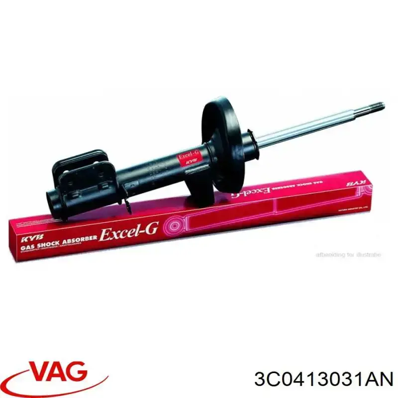 Amortiguador delantero VAG 3C0413031AN