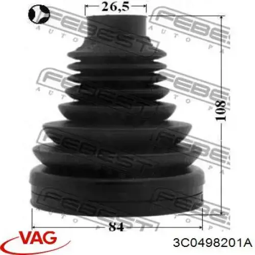 3C0498201A VAG