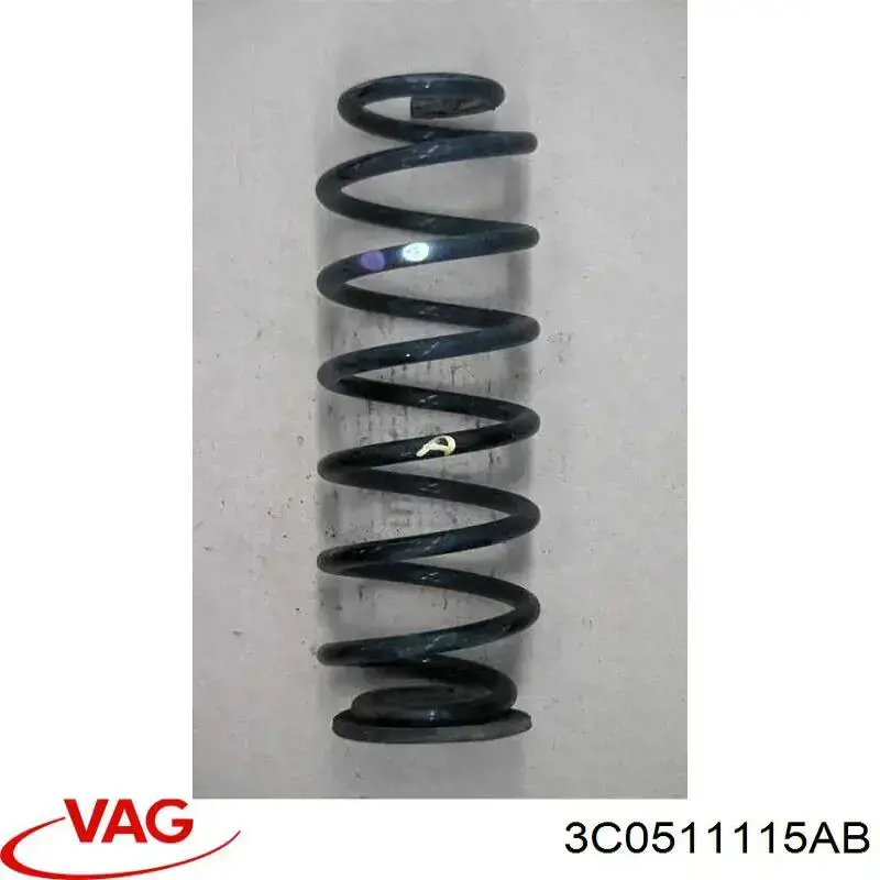 Muelle de suspensión trasero VAG 3C0511115AB precio, desde 54,68 EUR