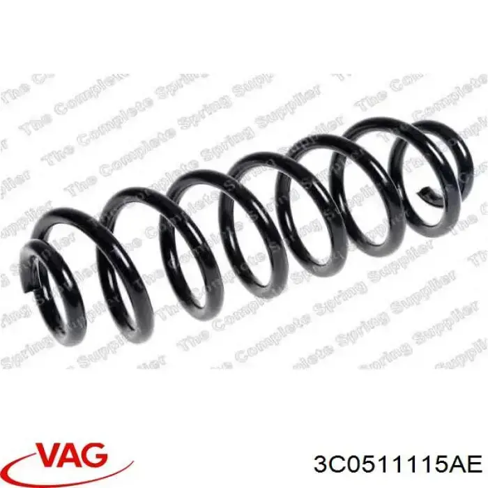 Comprar 3C0511115AE VAG Muelle de eje trasero