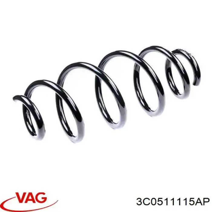 Comprar 3C0511115AP VAG Muelle de eje trasero