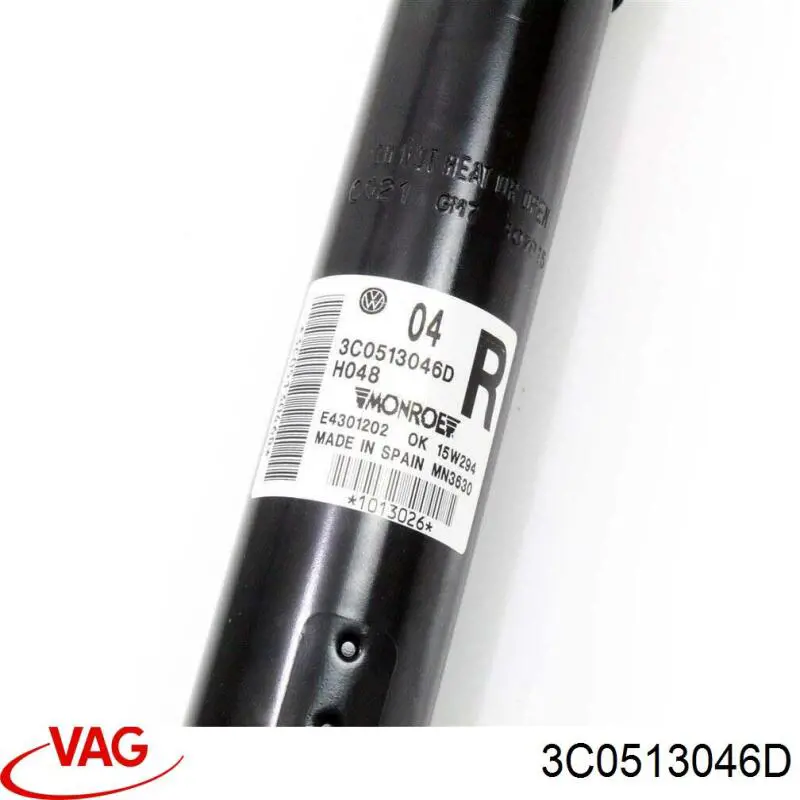 Amortiguador trasero derecho VAG 3C0512010N precio, desde 120,52 EUR