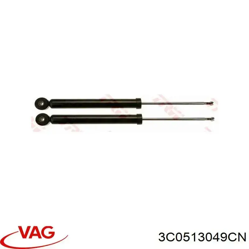 Amortiguador trasero 3C0513049CN VAG