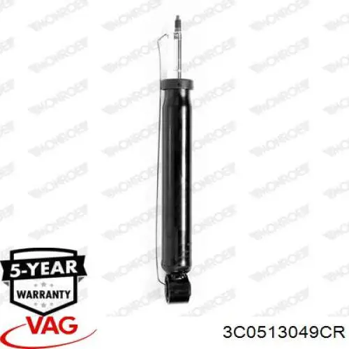 Amortiguador trasero 3C0513049CR VAG